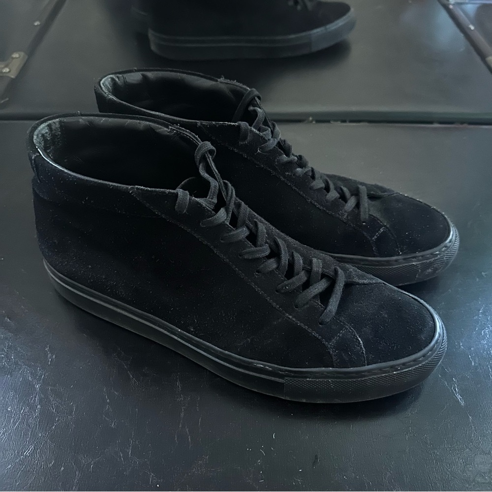 COMMON PROJECTS Suede High-Top Sneakers